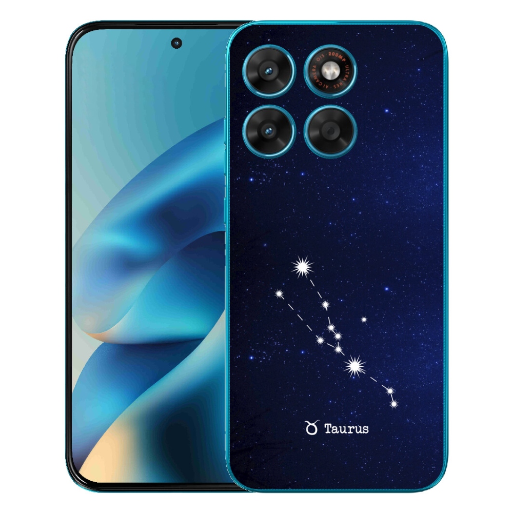 Gélový obal mmCase pre Motorola Moto G87/G77/G67 – súhvezdie Býka