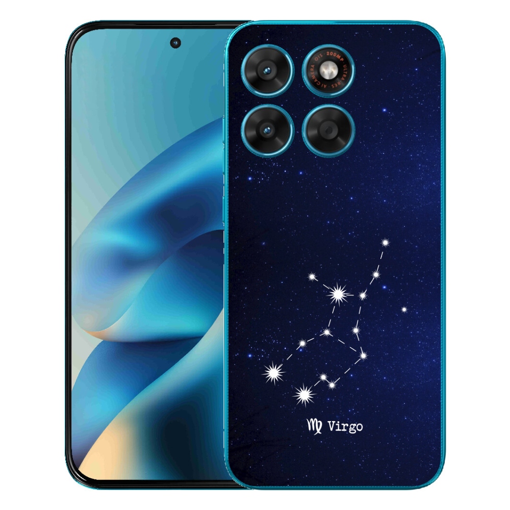 Gélový obal mmCase pre Motorola Moto G87/G77/G67 – súhvezdie Panny