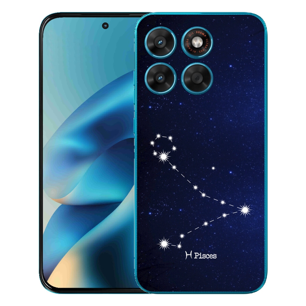 Gélový obal mmCase pre Motorola Moto G87/G77/G67 – súhvezdie Ryb