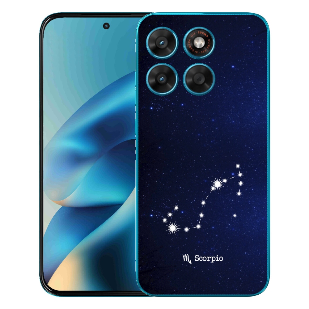 Gélový obal mmCase pre Motorola Moto G87/G77/G67 – súhvezdie Škorpióna