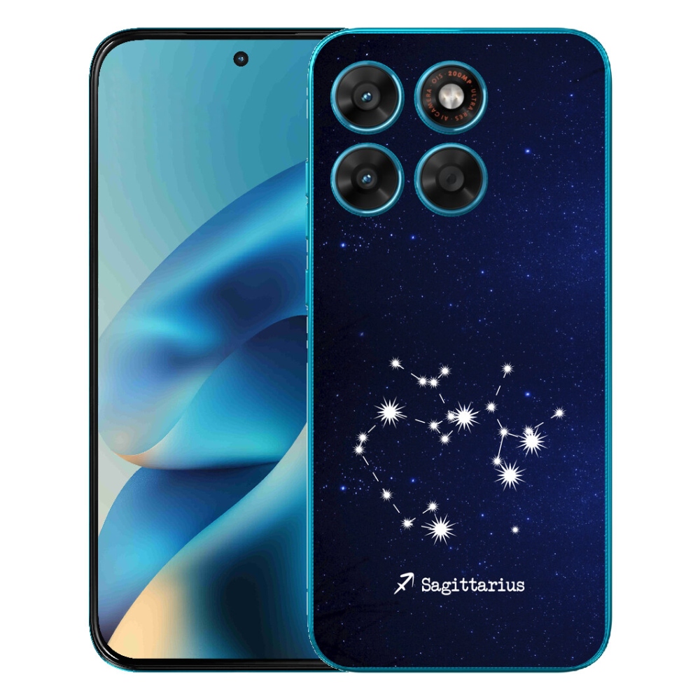 Gélový obal mmCase pre Motorola Moto G87/G77/G67 – súhvezdie Strelec