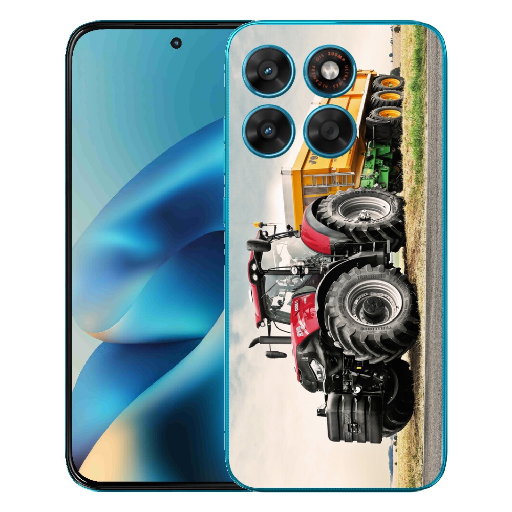 Gélový obal mmCase pre Motorola Moto G87/G77/G67 – traktor 3
