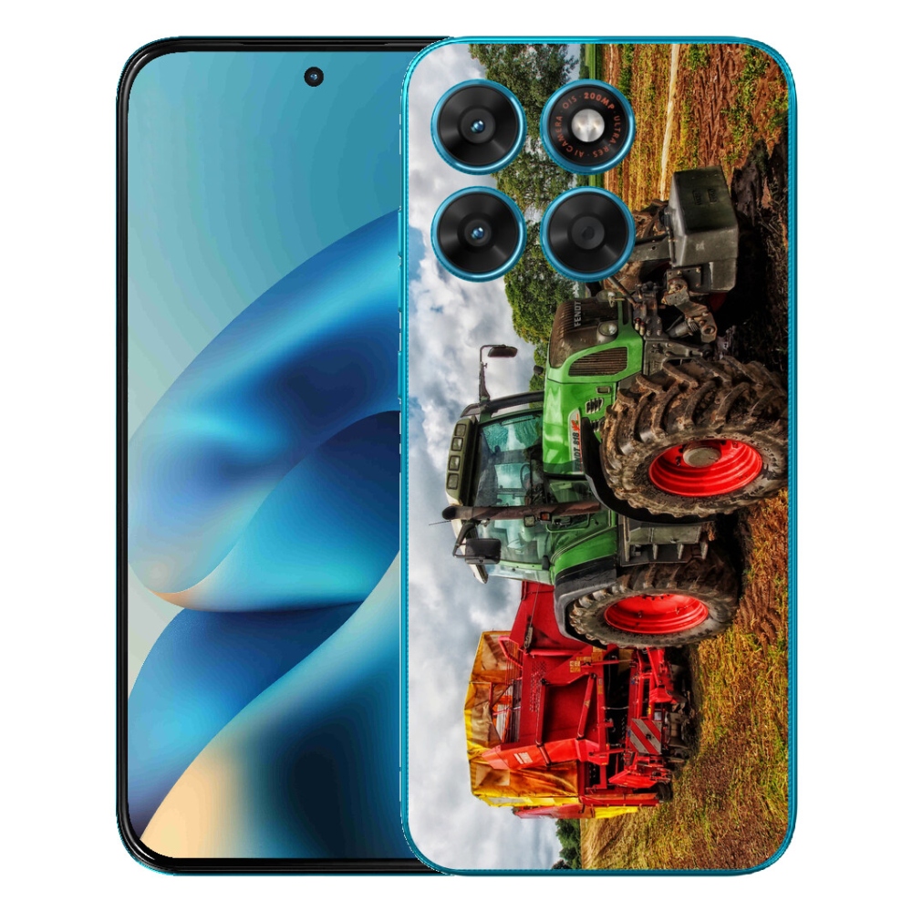 Gélový obal mmCase pre Motorola Moto G87/G77/G67 – traktor 4