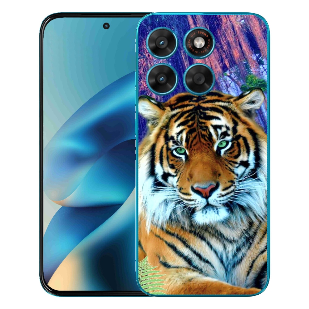 Gélový obal mmCase pre Motorola Moto G87/G77/G67 – tiger