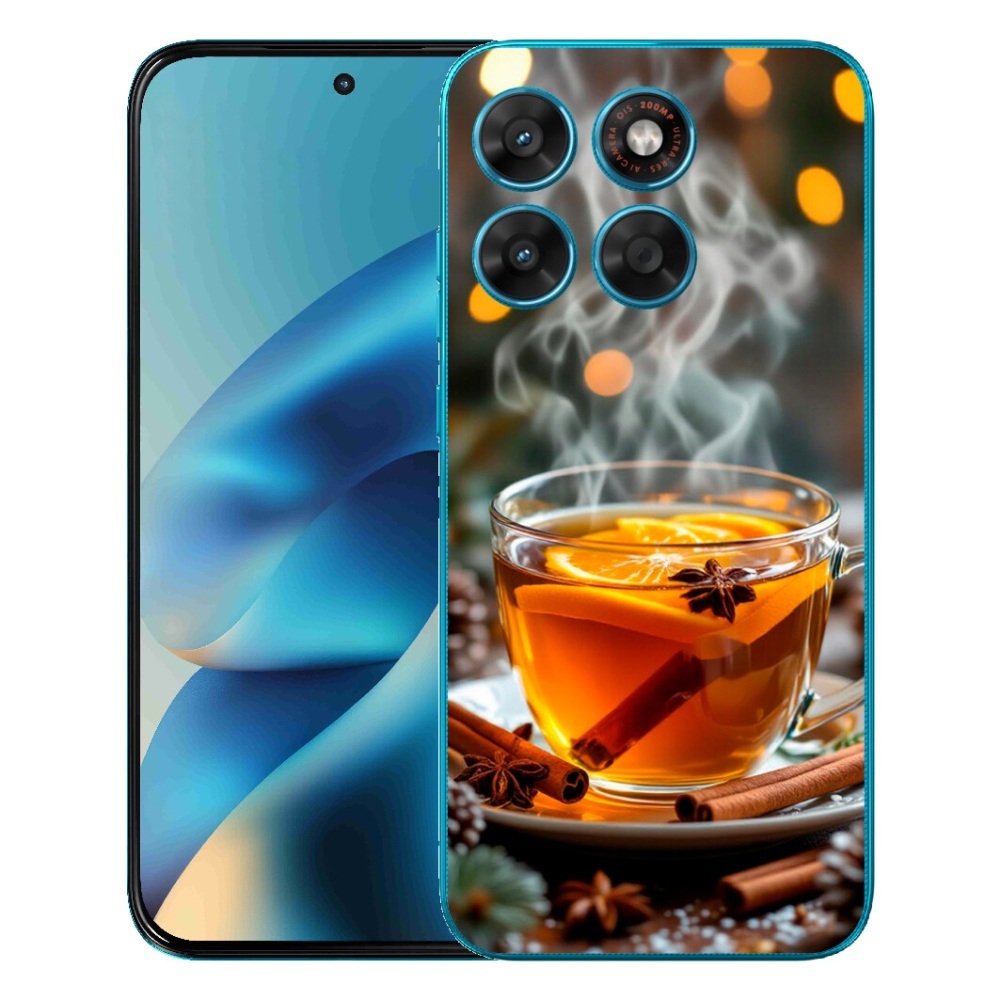 Gélový obal mmCase pre Motorola Moto G87/G77/G67 – vianočný punč
