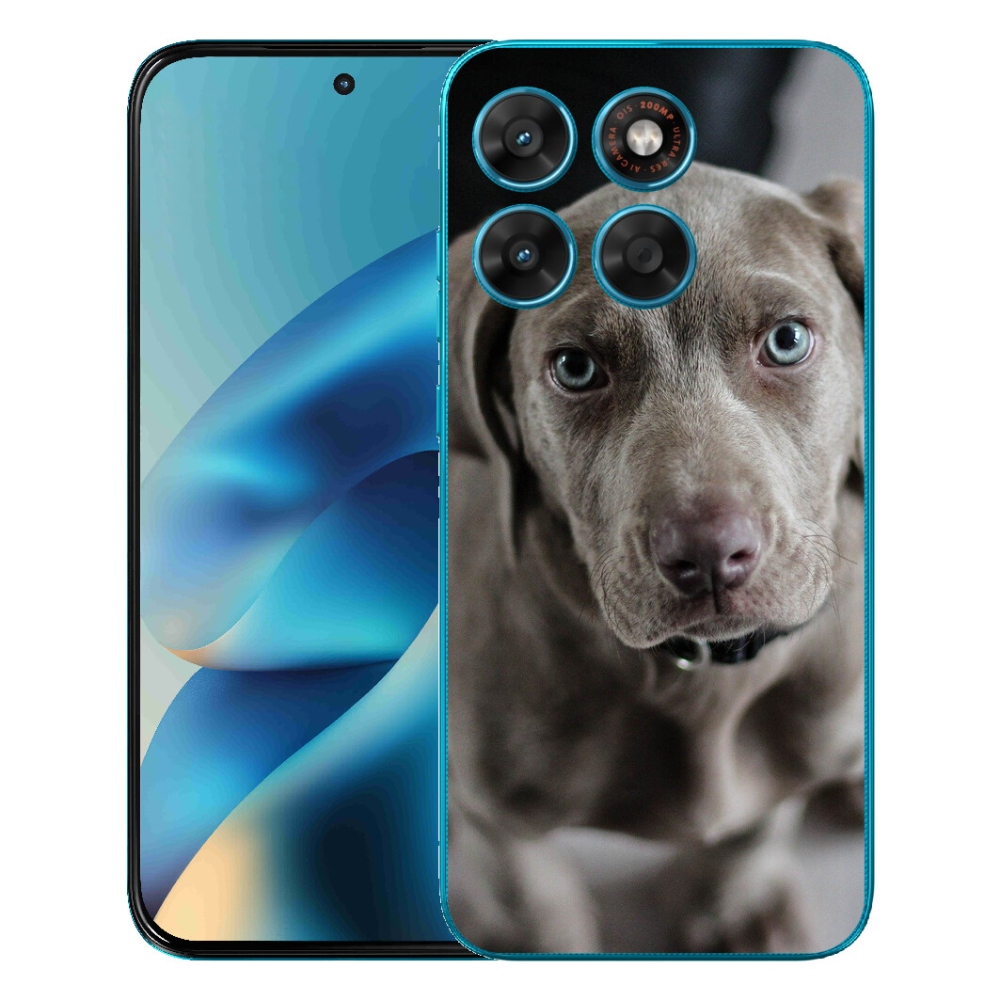 Gélový obal mmCase pre Motorola Moto G87/G77/G67 – výmarský ohař