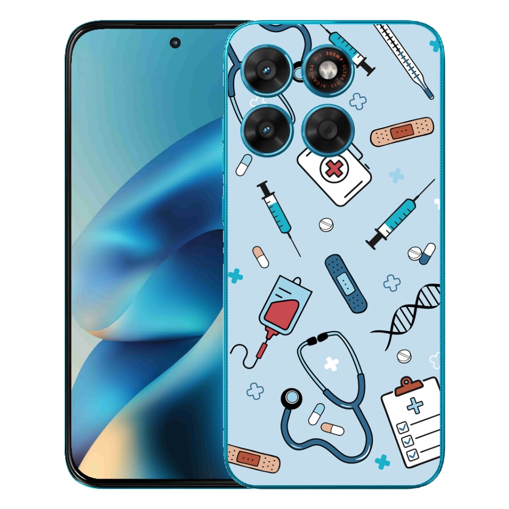 Gélové puzdro mmCase pre Motorola Moto G87/G77/G67 – zdravotníctvo 1