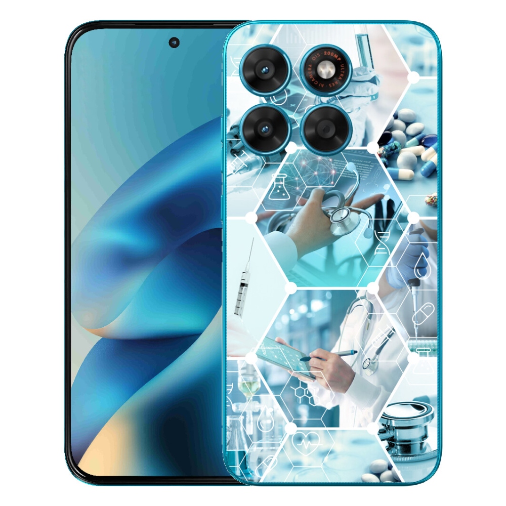 Gélový obal mmCase pre Motorola Moto G87/G77/G67 – zdravotníctvo