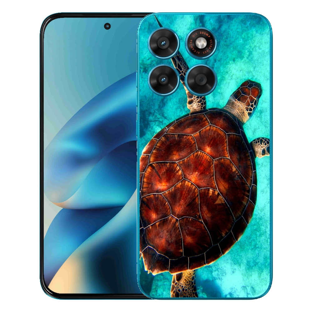Gélový obal mmCase pre Motorola Moto G87/G77/G67 – korytnačka