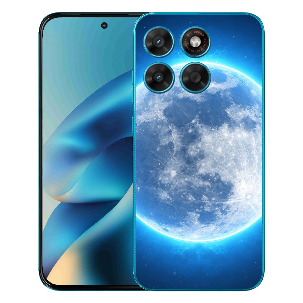 Gélový obal mmCase pre Motorola Moto G87/G77/G67 – zemeguľa