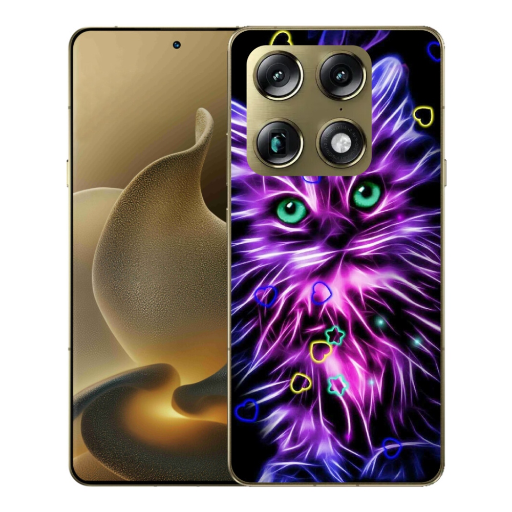 Gélový kryt mmCase na Motorola Signature - abstraktná mačka