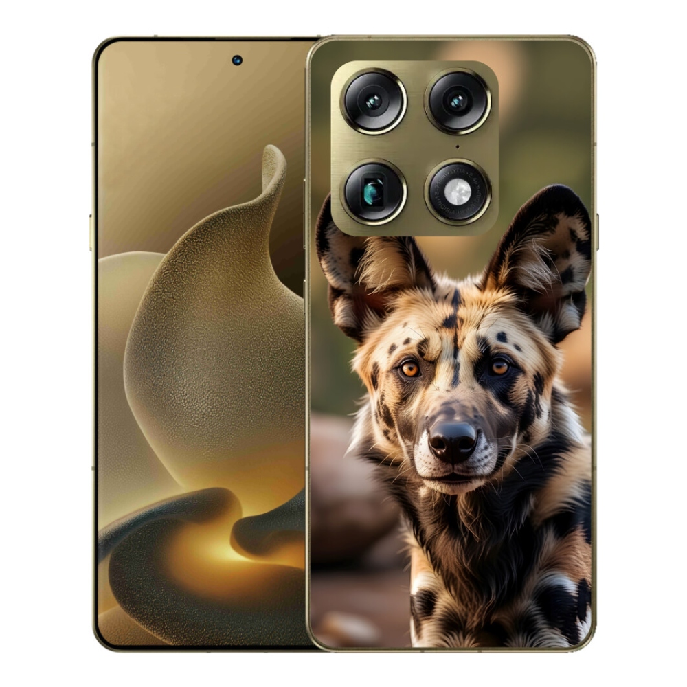 Gélový kryt mmCase na Motorola Signature - africký divoký pes