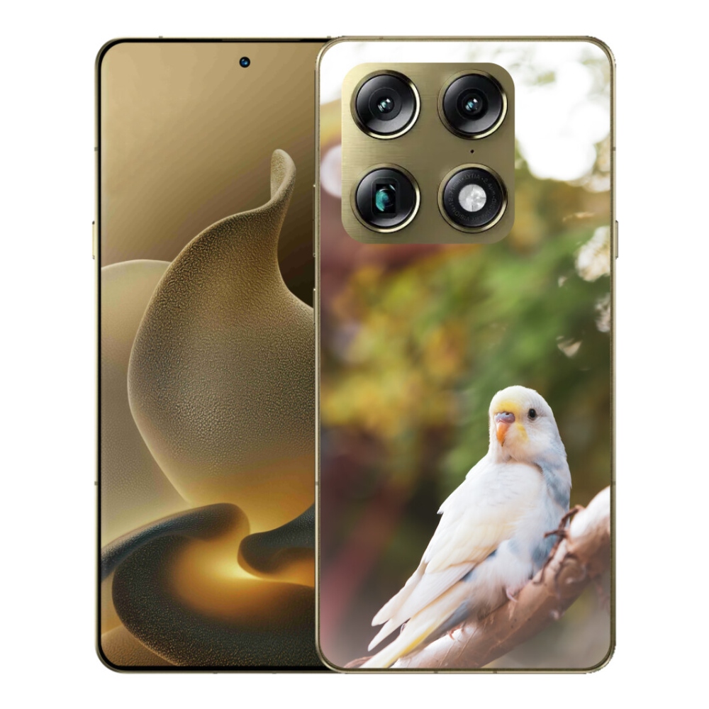 Gélový kryt mmCase na Motorola Signature - andulka biela
