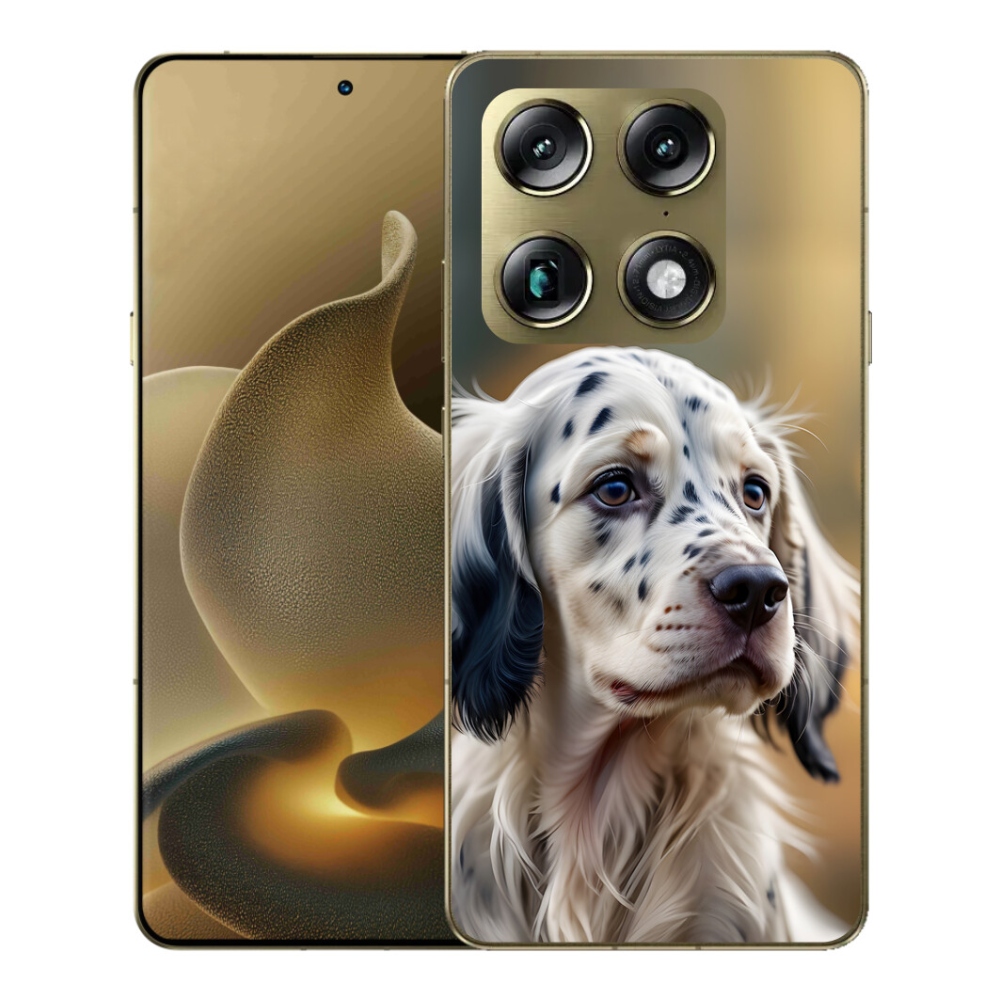 Gélový kryt mmCase na Motorola Signature - anglický seter
