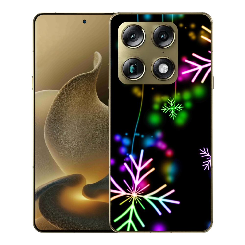 Gélový kryt mmCase na Motorola Signature - farebné vločky