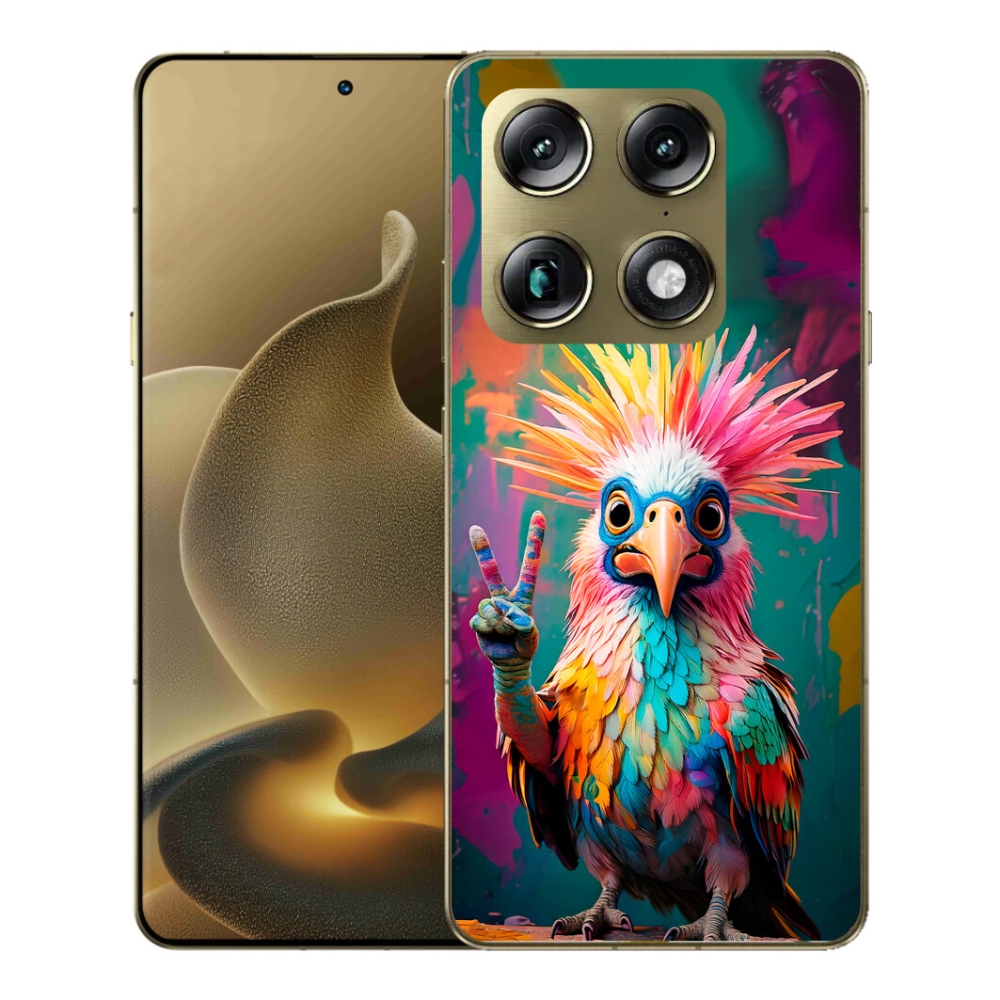 Gélový kryt mmCase na Motorola Signature - farebný rebel