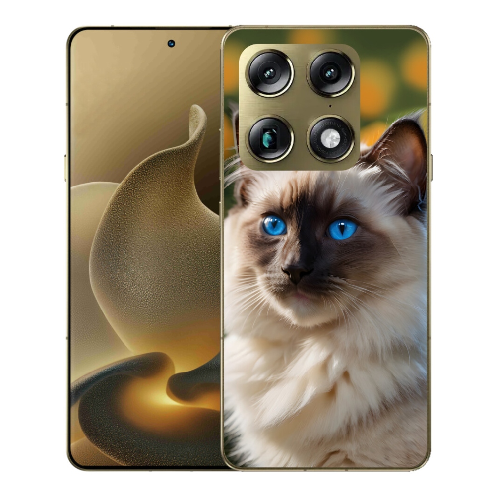 Gélový kryt mmCase na Motorola Signature - biely ragdoll