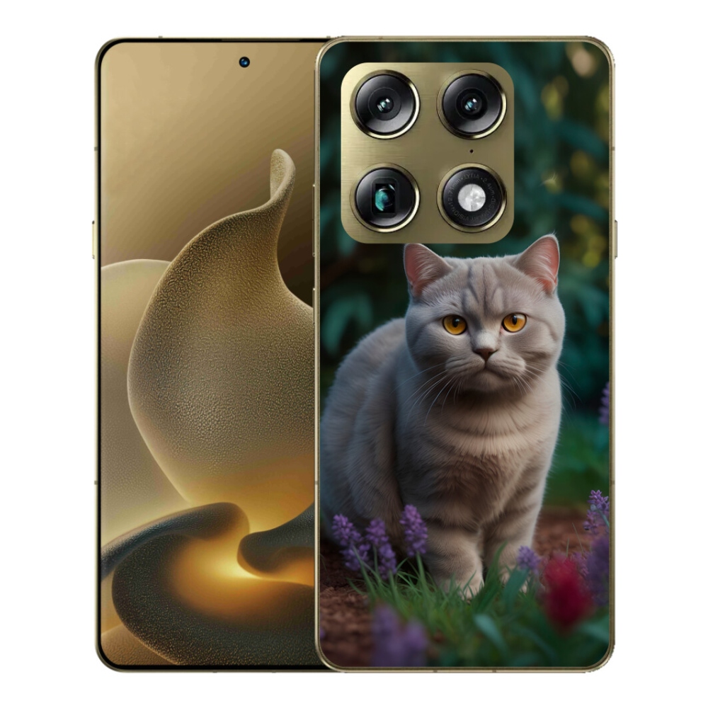 Gélový kryt mmCase na Motorola Signature - britská mačka