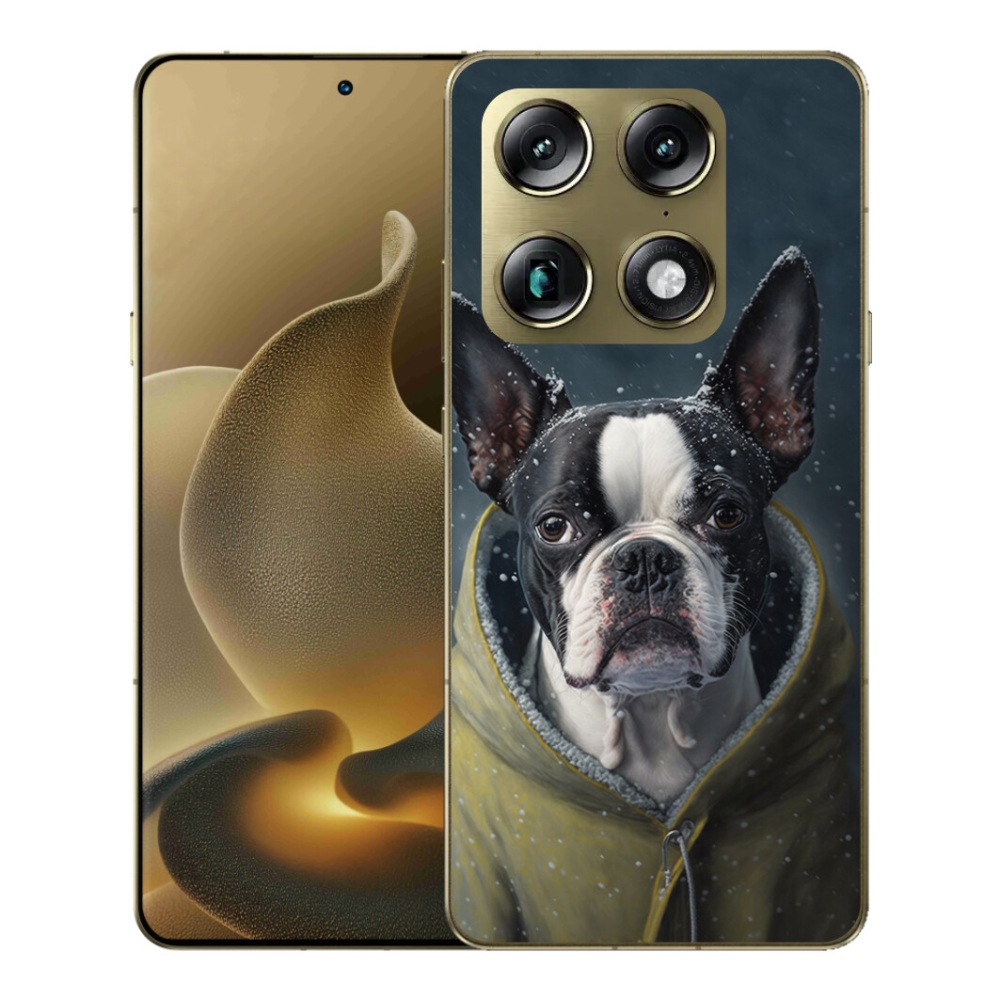 Gélový kryt mmCase na Motorola Signature - buldoček