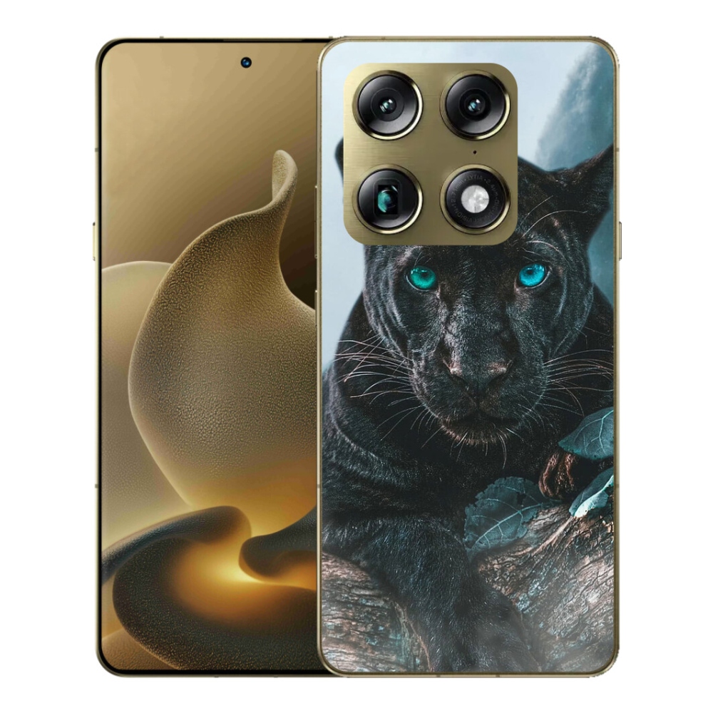 Gélový kryt mmCase na Motorola Signature - čierny panter