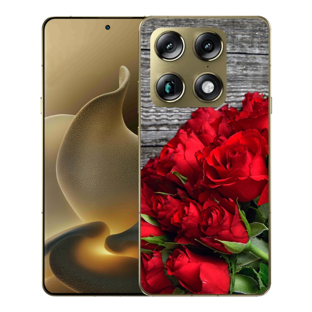 Gélový kryt mmCase na Motorola Signature - červené ruže