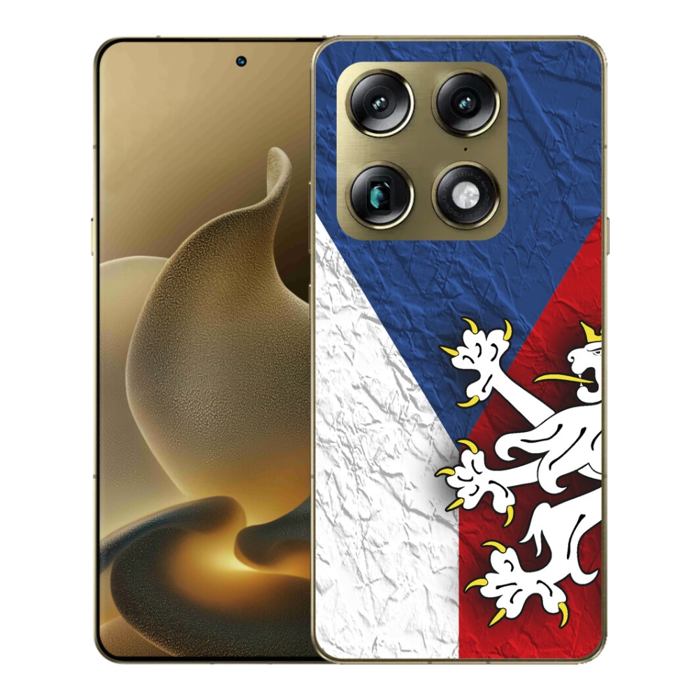 Gélový kryt mmCase na Motorola Signature - česká vlajka 1