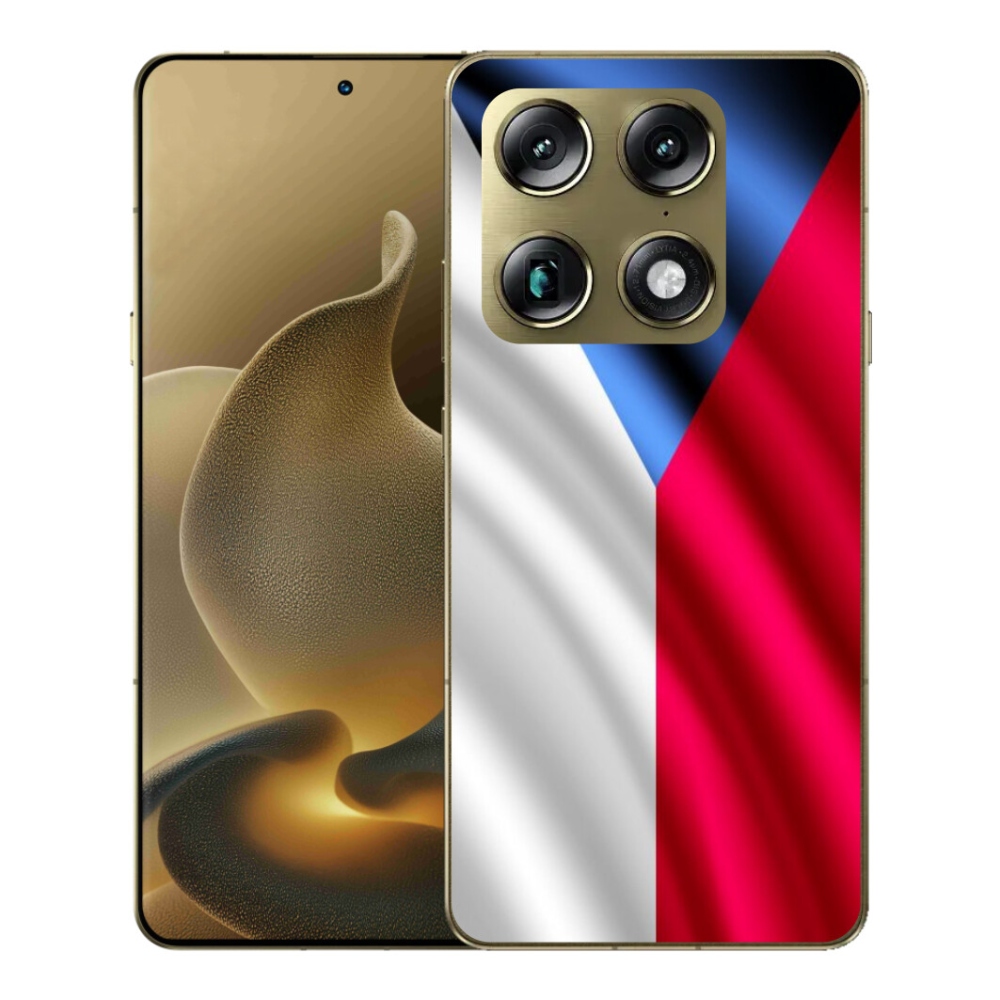Gélový kryt mmCase na Motorola Signature - česká vlajka