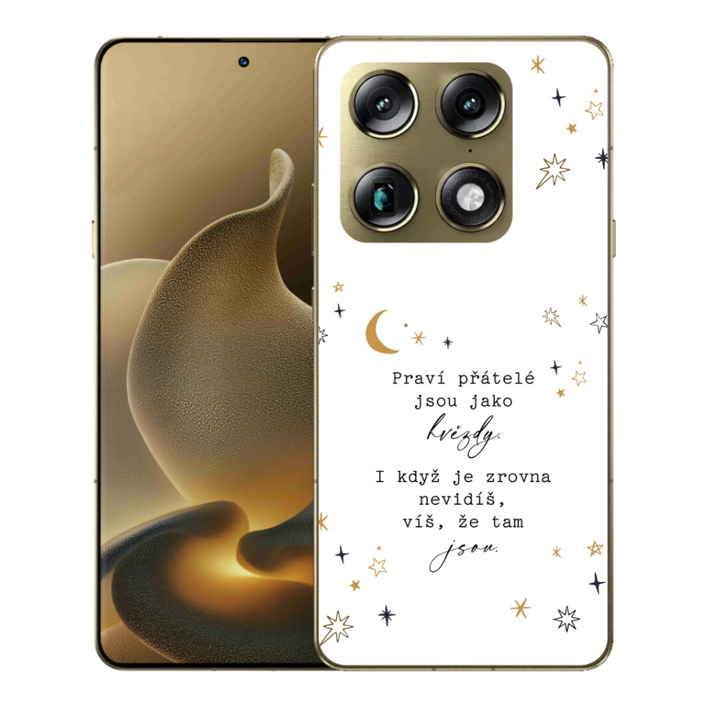 Gélový kryt mmCase na Motorola Signature - citát 6 biele pozadie