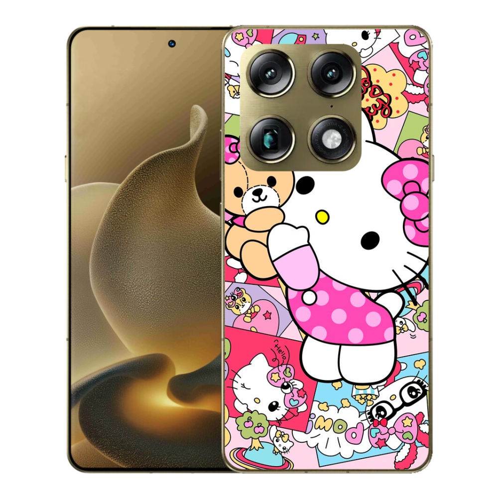 Gélový kryt mmCase na Motorola Signature - cute kitty