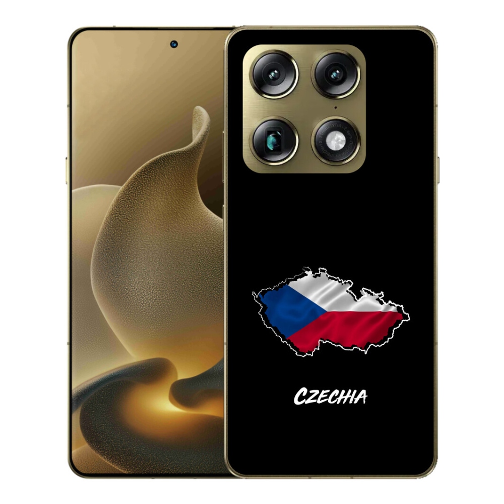 Gélový kryt mmCase na Motorola Signature - Slovakia čierne pozadie