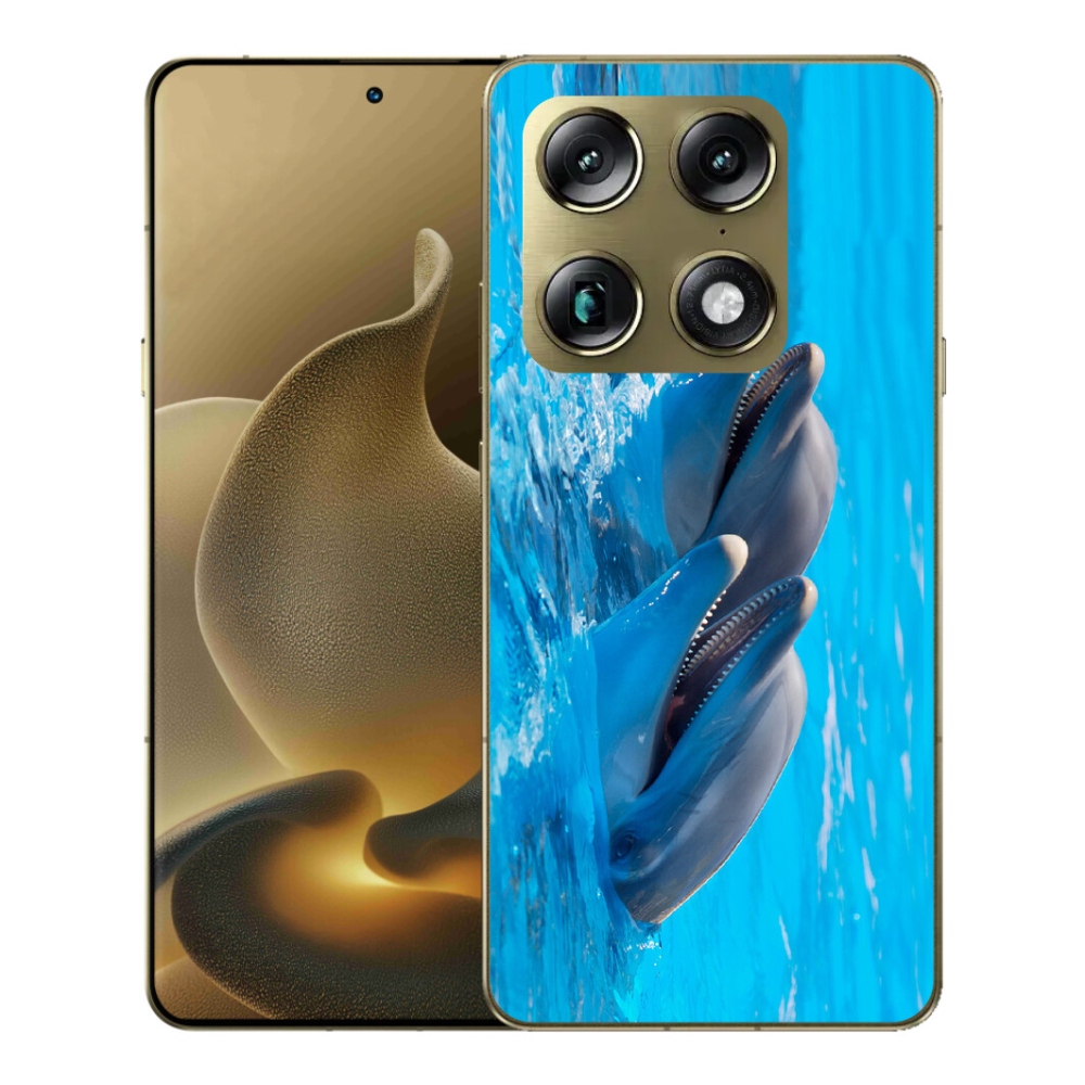 Gélový kryt mmCase na Motorola Signature - delfíny