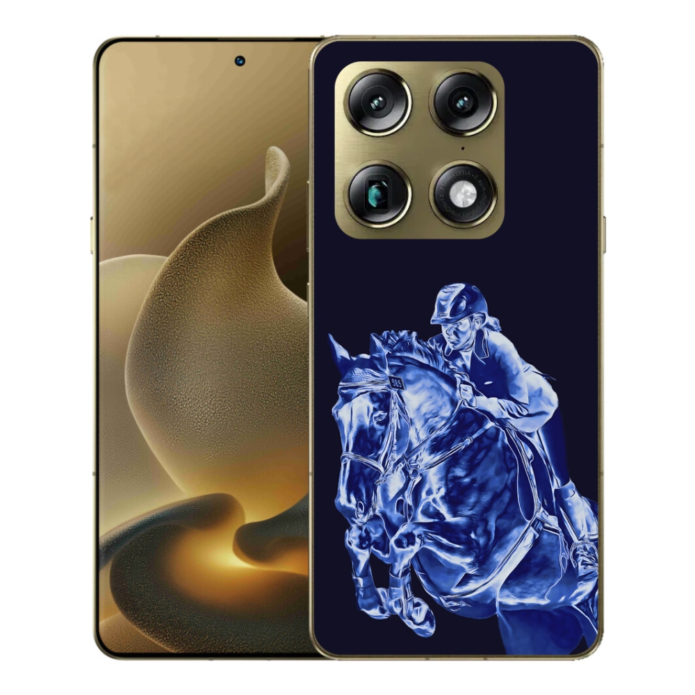 Gélový kryt mmCase na Motorola Signature - dostihový kôň