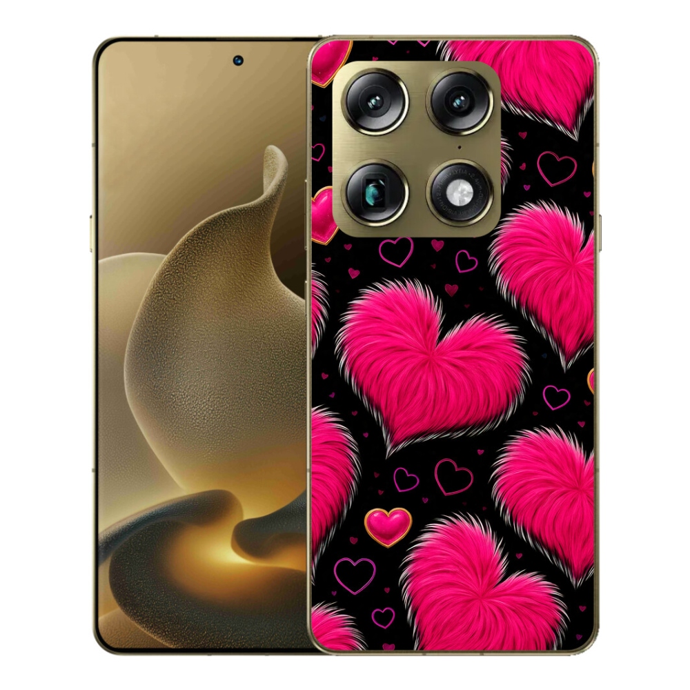 Gélový kryt mmCase na Motorola Signature - hebké srdce