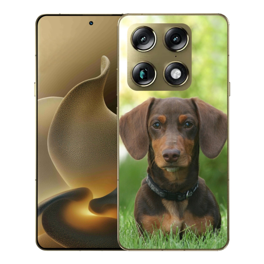 Gélový kryt mmCase na Motorola Signature - hnedý jazvečík