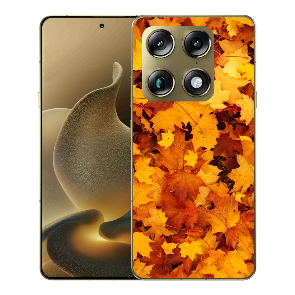 Gélový kryt mmCase na Motorola Signature - javorové listy