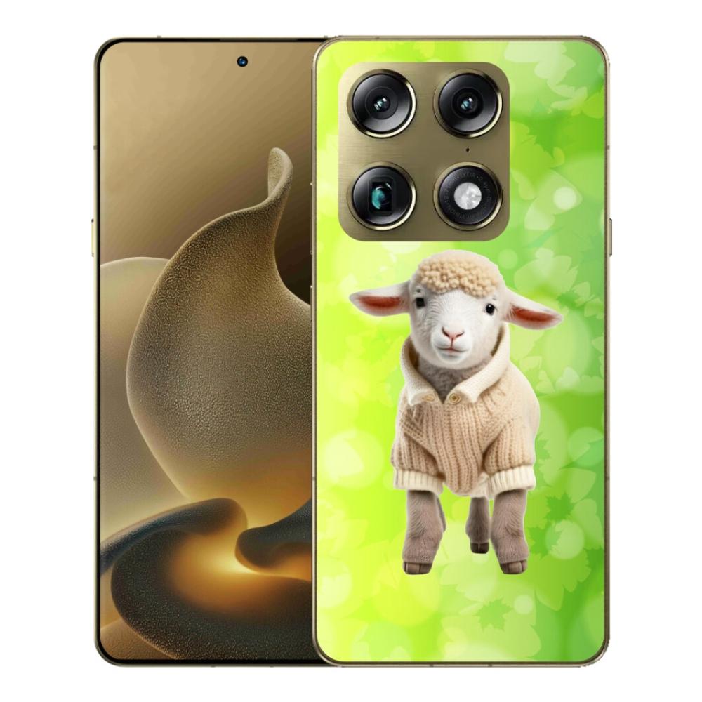 Gélový kryt mmCase na Motorola Signature - jahňa vo svetri