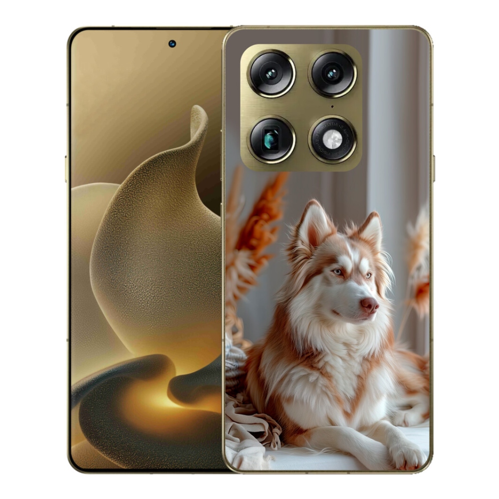 Gélový kryt mmCase na Motorola Signature - pokojný sibírsky husky