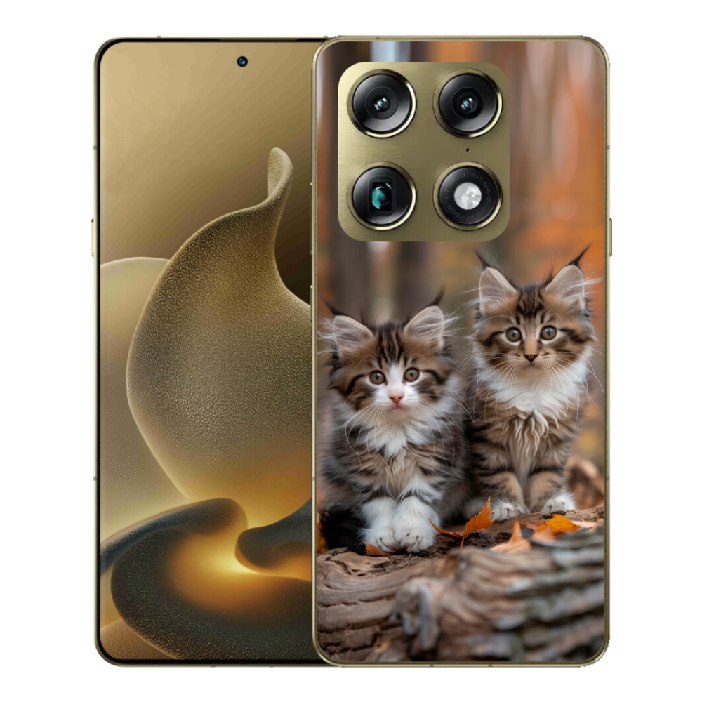 Gélový kryt mmCase na Motorola Signature - mačacie duo 3