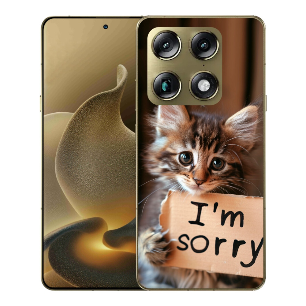 Gélový kryt mmCase na Motorola Signature - mačacie ospravedlnenie