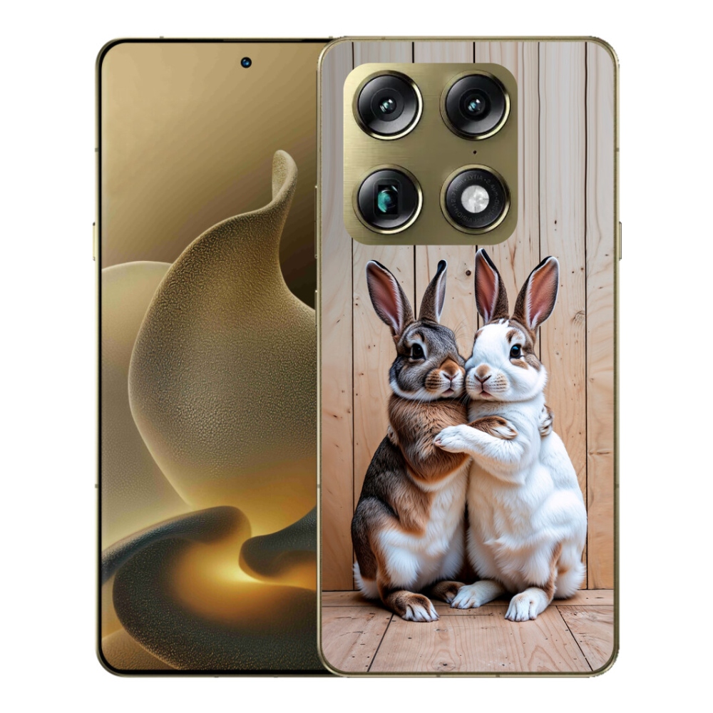 Gélový kryt mmCase na Motorola Signature - králičie pár