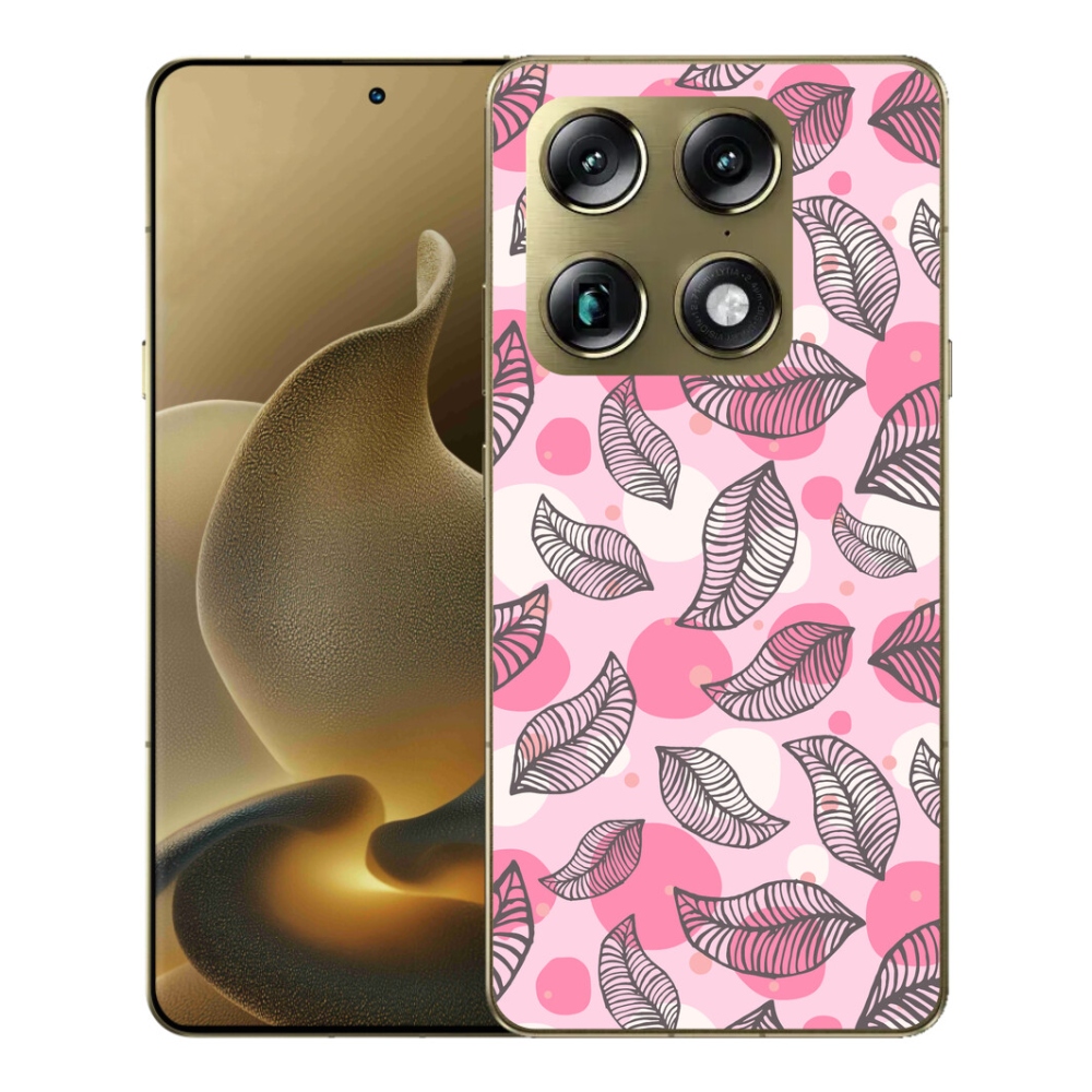 Gélový kryt mmCase na Motorola Signature - kreslené padajúce listy