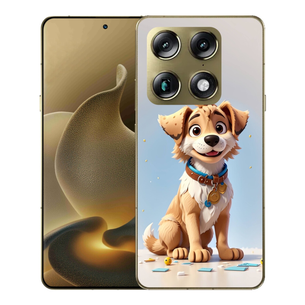Gélový kryt mmCase na Motorola Signature - kreslené šteňa