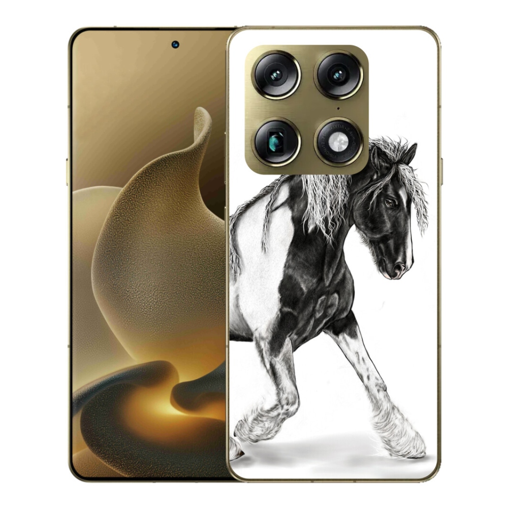 Gélový kryt mmCase na Motorola Signature - kôň