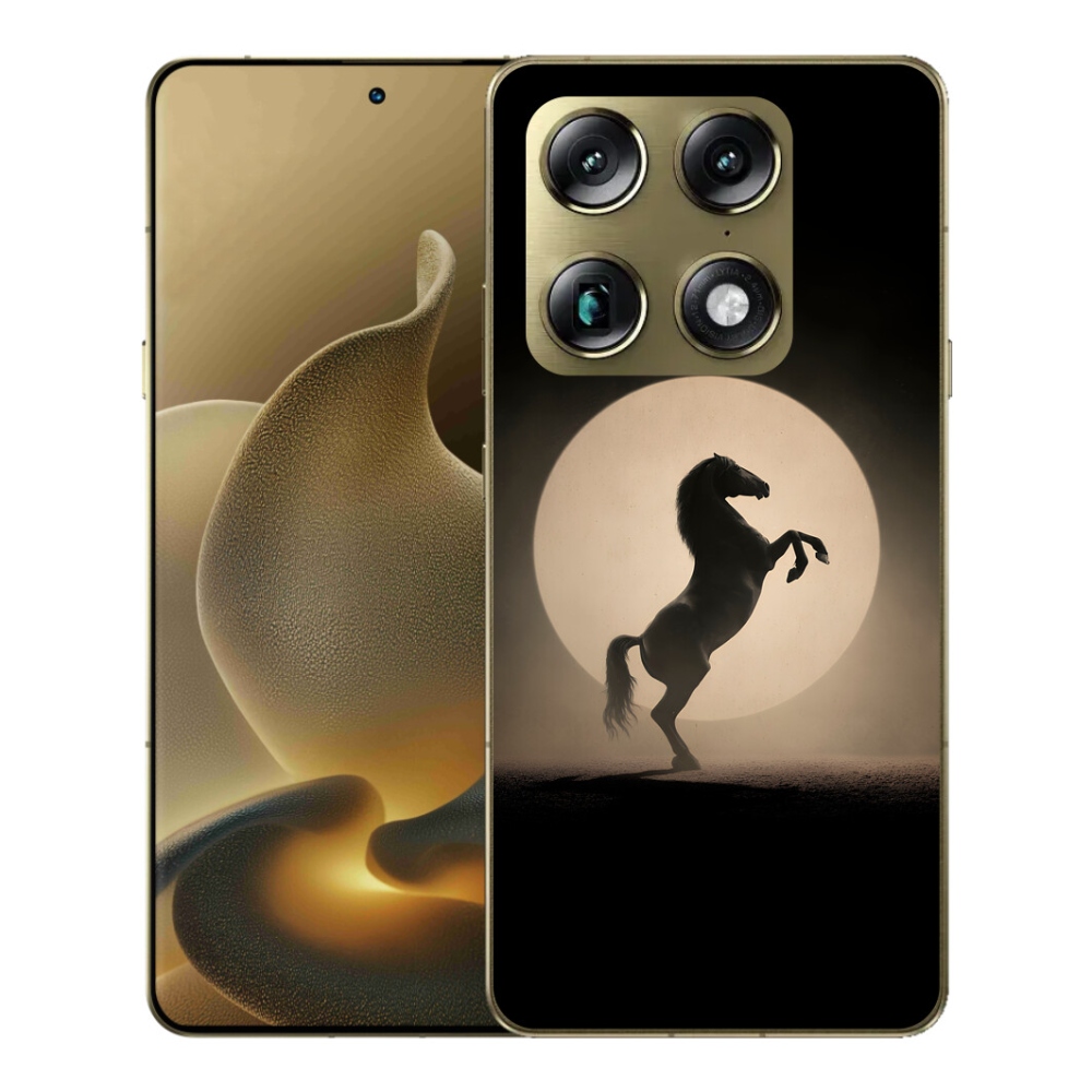 Gélový kryt mmCase na Motorola Signature - kôň v siluete