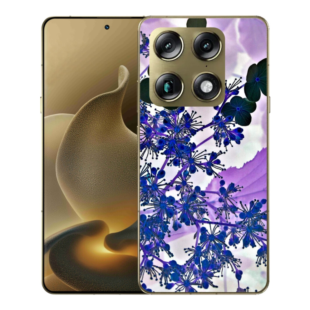 Gélový kryt mmCase na Motorola Signature - kvet hortenzie