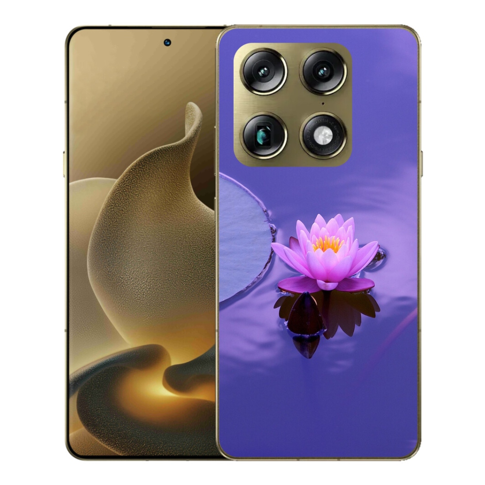 Gélový kryt mmCase na Motorola Signature - kvet na hladine