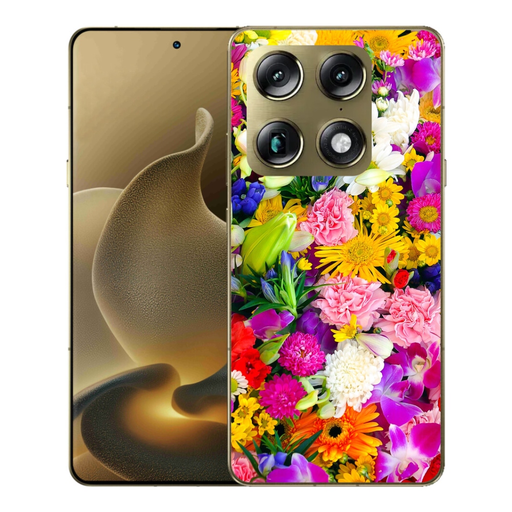 Gélový kryt mmCase na Motorola Signature - kvety 12