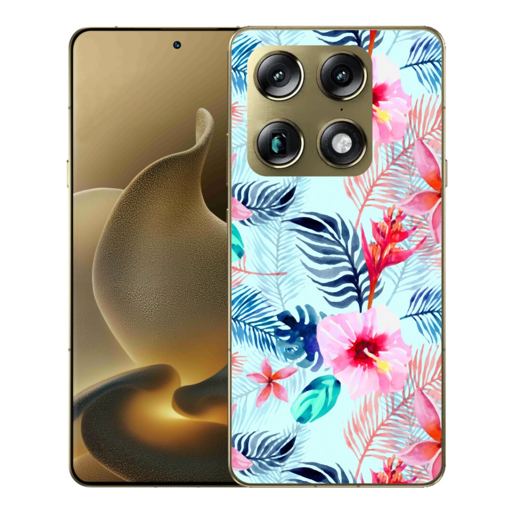 Gélový kryt mmCase na Motorola Signature - kvety