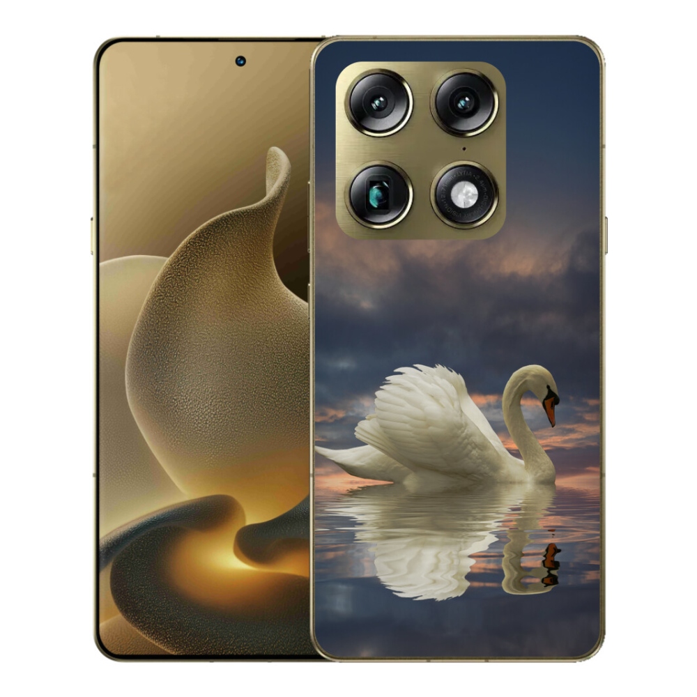 Gélový kryt mmCase na Motorola Signature - labuť