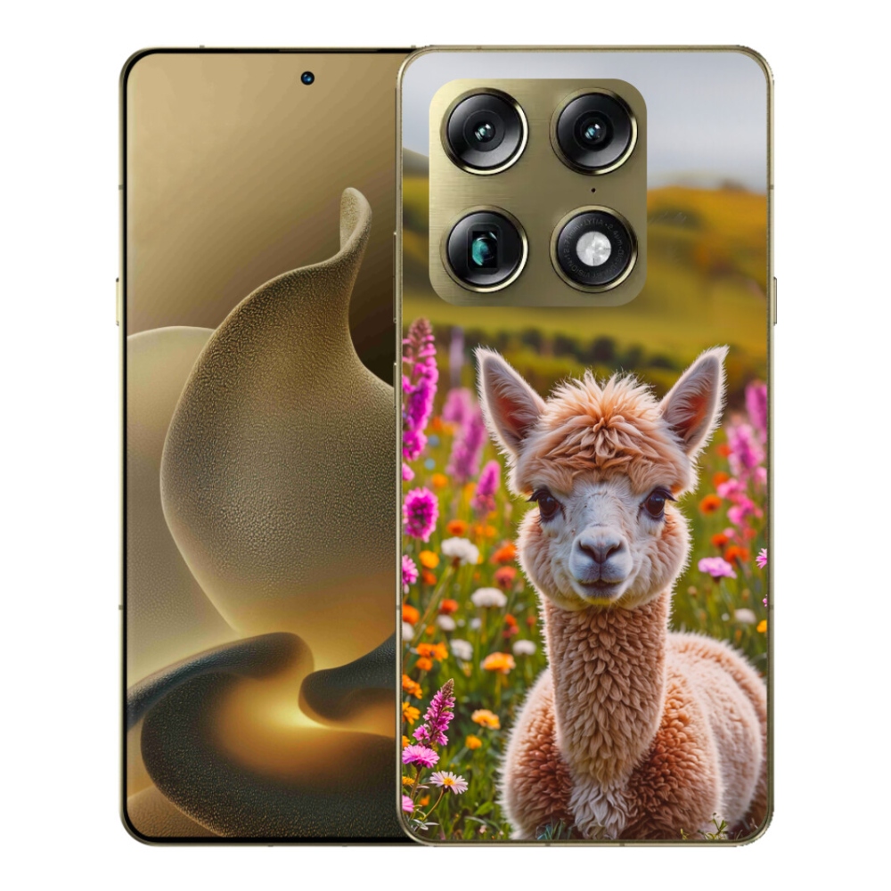 Gélový kryt mmCase na Motorola Signature - lama na lúke